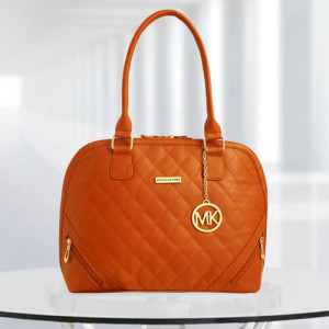 MK Sophia Tan Color Bag