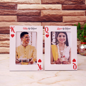 Personalised Playing Card Frame