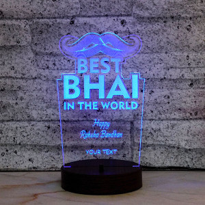 Bhai Personalised LED Lamp