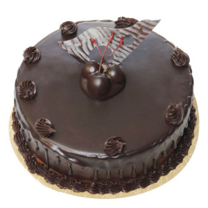 Cream Chocolate Truffle Cake
