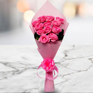 Pink Beauty 12 Pink Roses Online