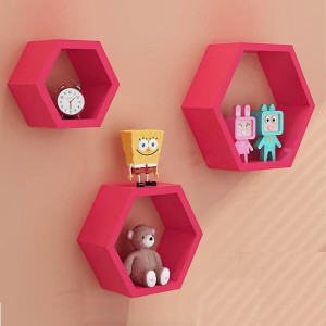 Pink Diamond Separator Wall Shelf