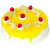 Lemon Vanilla Cake Half Kg - Birthday Cake Online Delivery