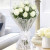 10 White Roses Bunch Online