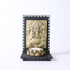 Vamamukhi Ganesha Idol With Wooden Base And T Light Holder