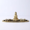 Meditating Buddha In An Oval Shape Tray