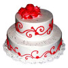 The Royal Three Tier Cake 3 Kg - Birthday Cake Online Delivery