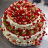 2 Layer Strawberry Cake (2 Kg)