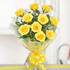 Yellow Delights 10 Roses Online