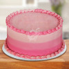 Round Strawberry Top Cake Online