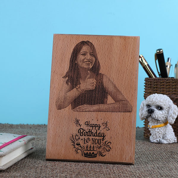 Personalised Birthday Wooden Plaque