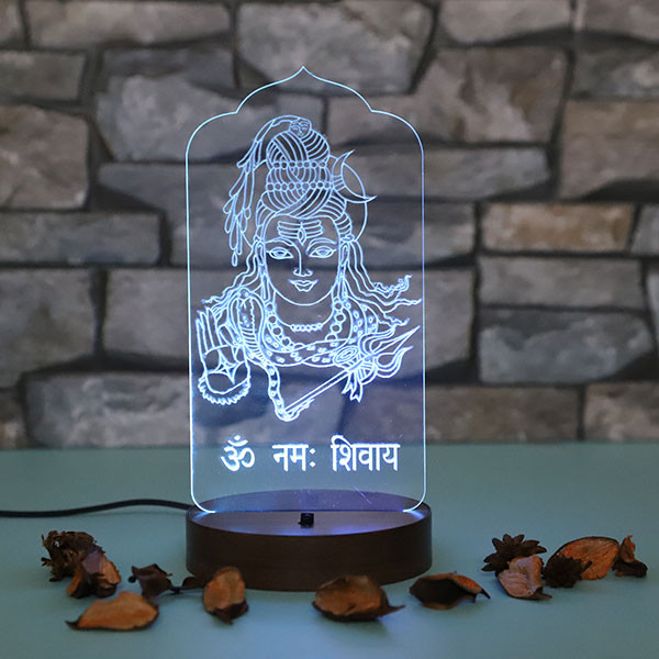 Lord Shiva Led Lamp