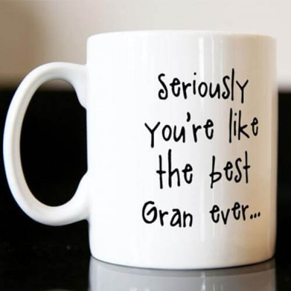 Personalised Mug - The Best Gran Ever