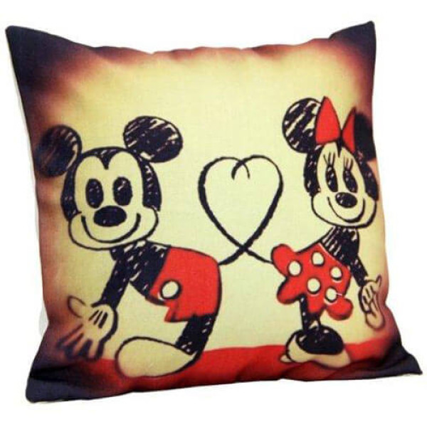 Mickey N Minnie Cushion