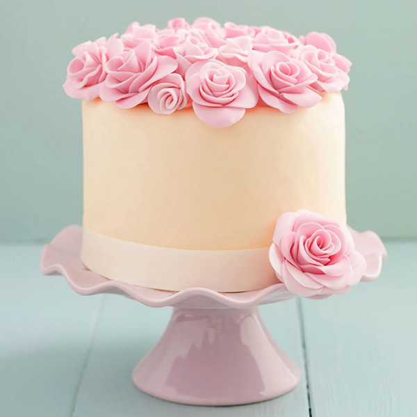Decadent Floral Cake