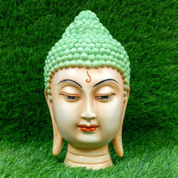 Large Buddha Head Statue
