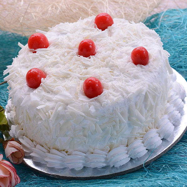 Online White Forest Cake 1kg