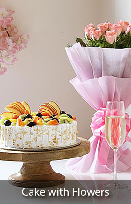 online flowers with cake delivery